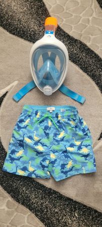 Ensemble short de bain garcon 10 ans & Masque de snorkelings