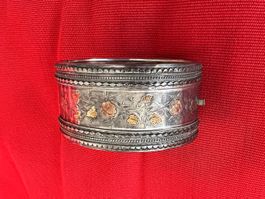 Antiker Silberarmreif/Bangle, ca 1870