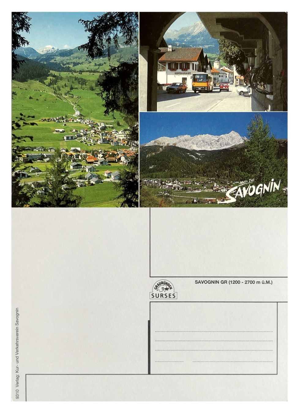 Cartoline postali: Savognin Oberhalbstein Surses Postauto Magirus Deutz 160R8 – Nuovo (secondo la descrizione) da Bern venduto da AWiBe