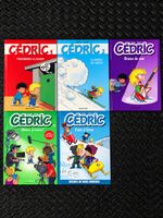 Lot 5 BD Cédric – Tome 1 & 2 anciens + 3 autres
