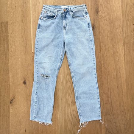River Island Jeans, hellblau, Gr. 36, used Look,Top Zustand!