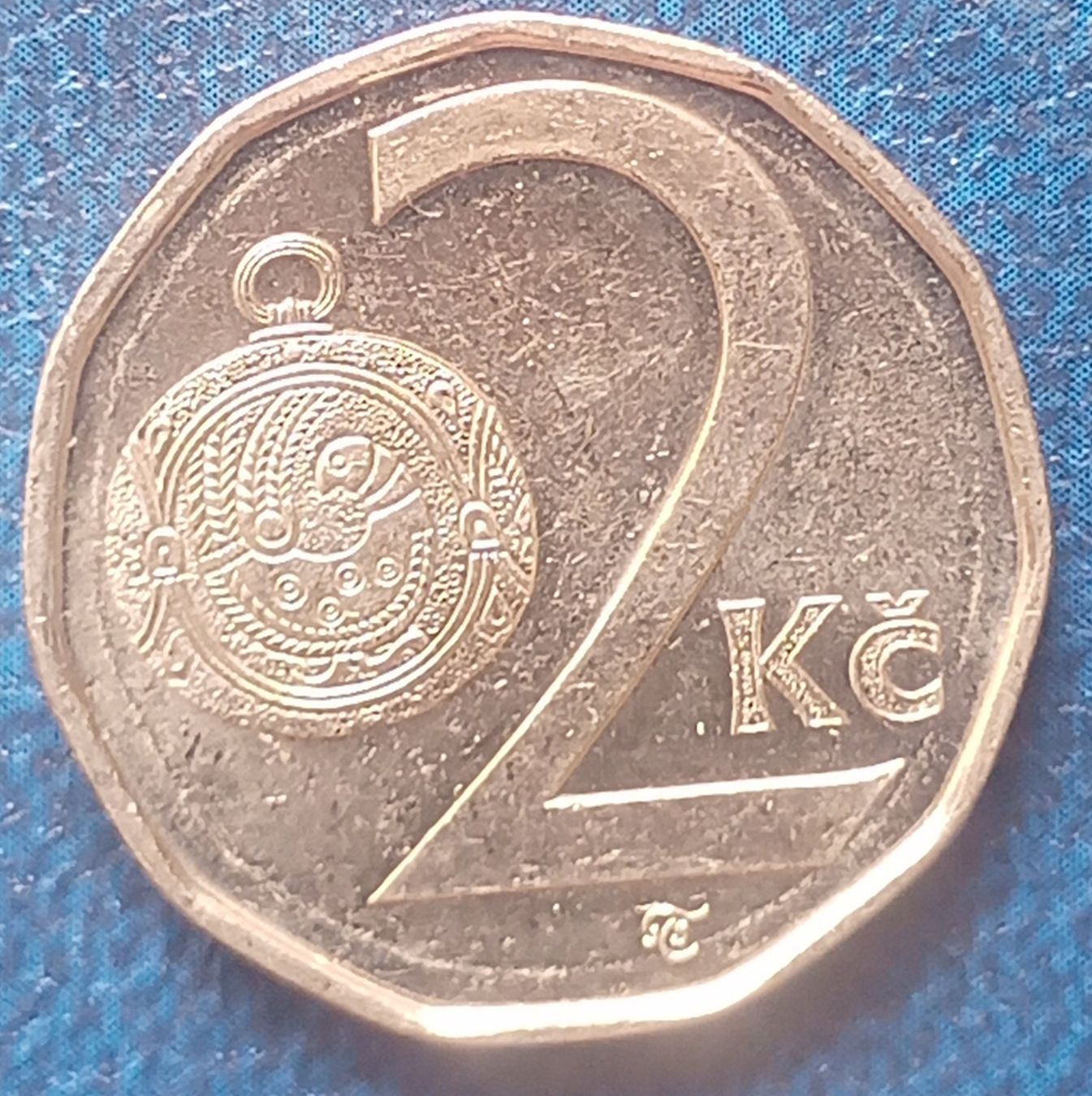 Alle Münzen: TSCHECHISCHE REPUBLIK - 2 KRONEN - 2001 - REPÚBLICA CHECA – Gebraucht aus Tobel von fuertinero