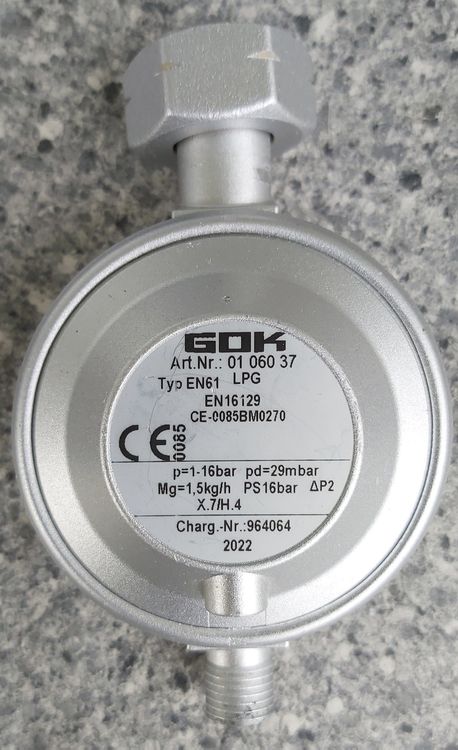 Drukregelaar Fisher 912 Little Joe 30 mbar - Gasveilig