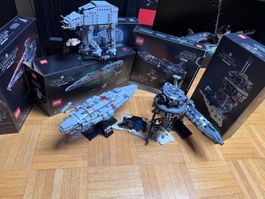 Lot 5 LEGO StarWars collector, 75404 75440 75405 75377 75306