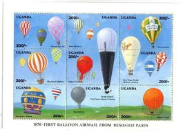 Block "Heissluftballon". Uganda.