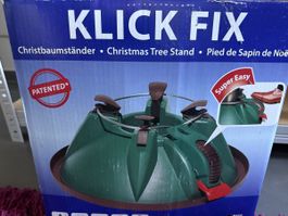 Christbaumständer Klick Fix für Bäume bis 2,0 Meter neu