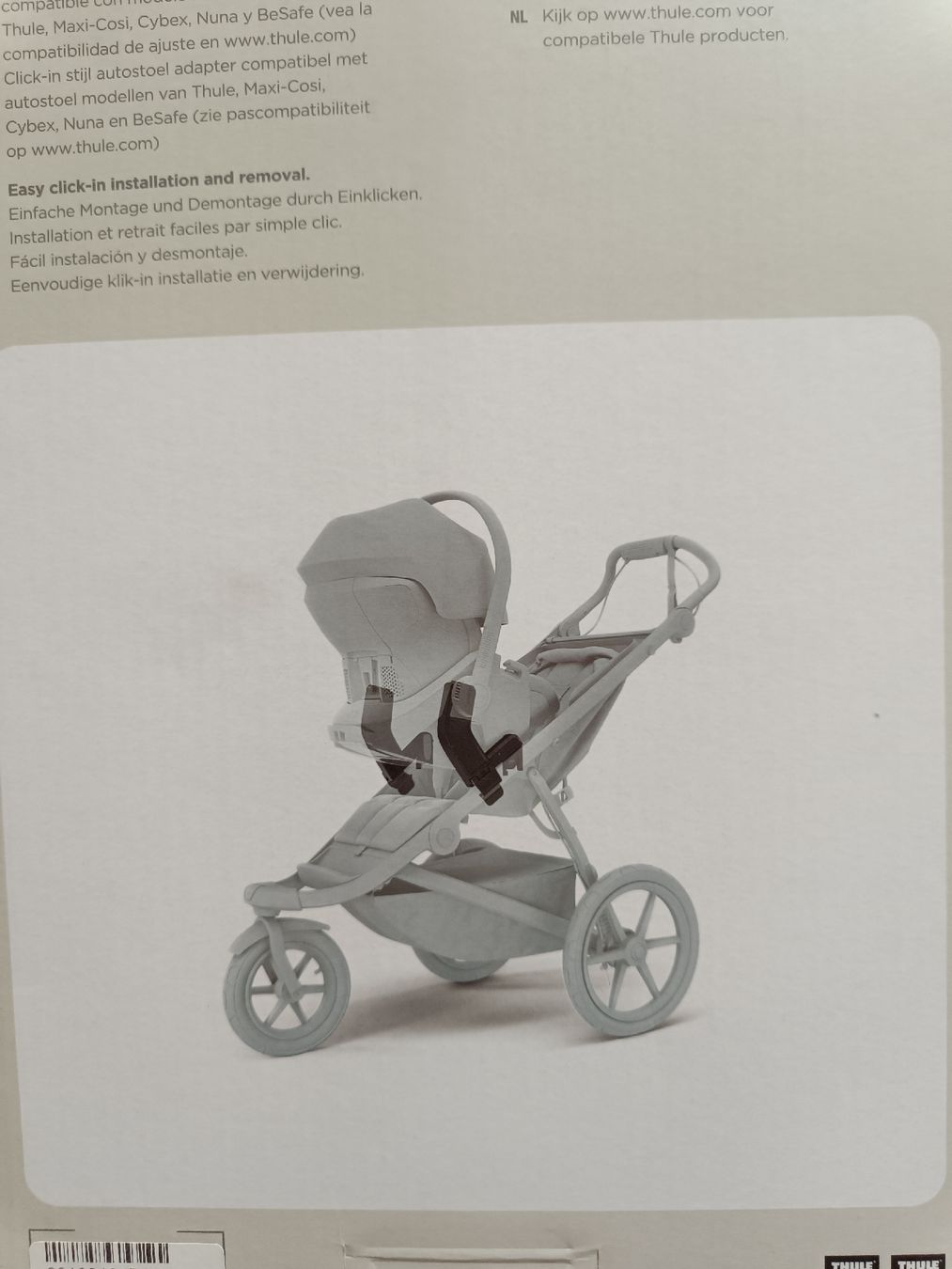 Thule Carrozzine: Thule Urban Glide 3 Car Seat adapter – Nuovo e nell'imballaggio originale da Dino venduto da bin_2zfr 1