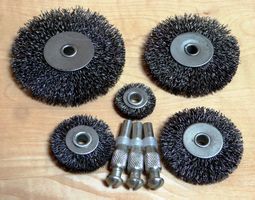 Drahtbürsten-Set, 8 teilig