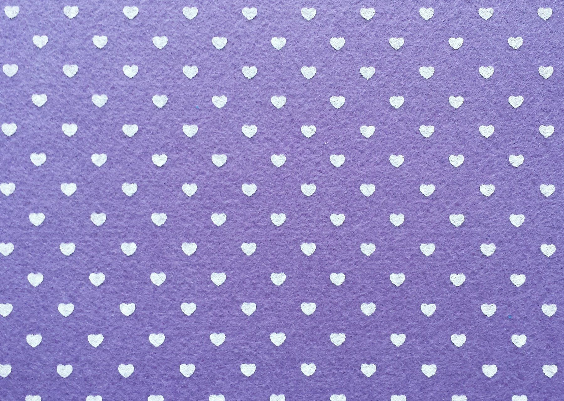 Tessuti: Bastelfilz mit Herzenmuster, 30x30 cm – Nuovo (secondo la descrizione) da Langenthal venduto da flowersNbirds