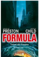 FORMULA-TUNNEL DES GRAUENS - PRESTON / CHILD - THRILLER -NEU