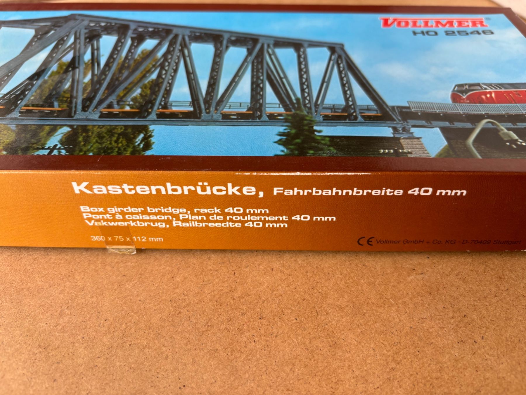Vollmer Modellini di ferrovie: Vollmer 2546 Brücke – Nuovo e nell'imballaggio originale da Hauterive NE venduto da eriamch 1