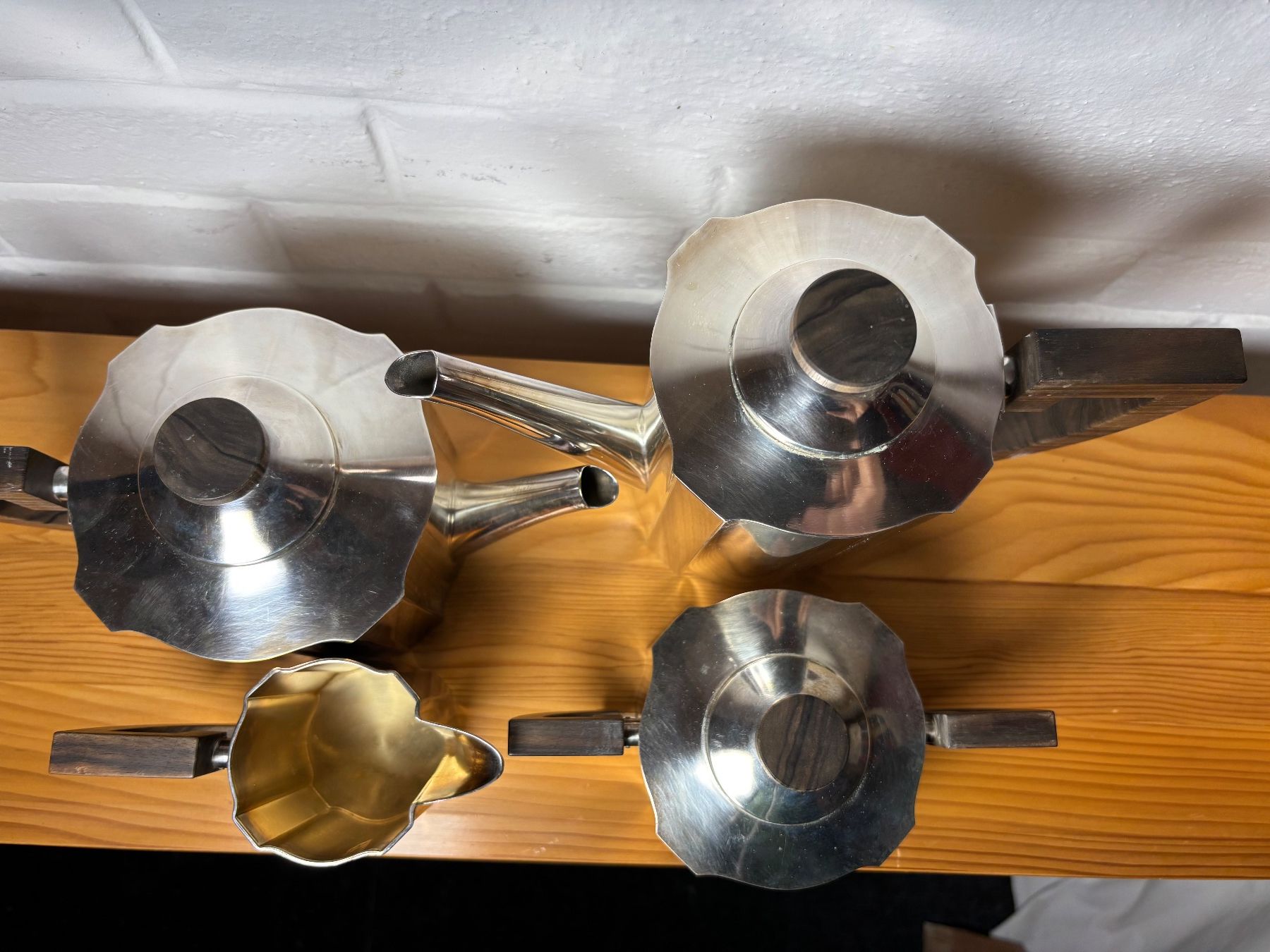 WMF Set di piatti: Kaffeeset Teeset Art Deco WMF versilbert Palisander 20er – Usato da Hinwil venduto da DaniBachman 7