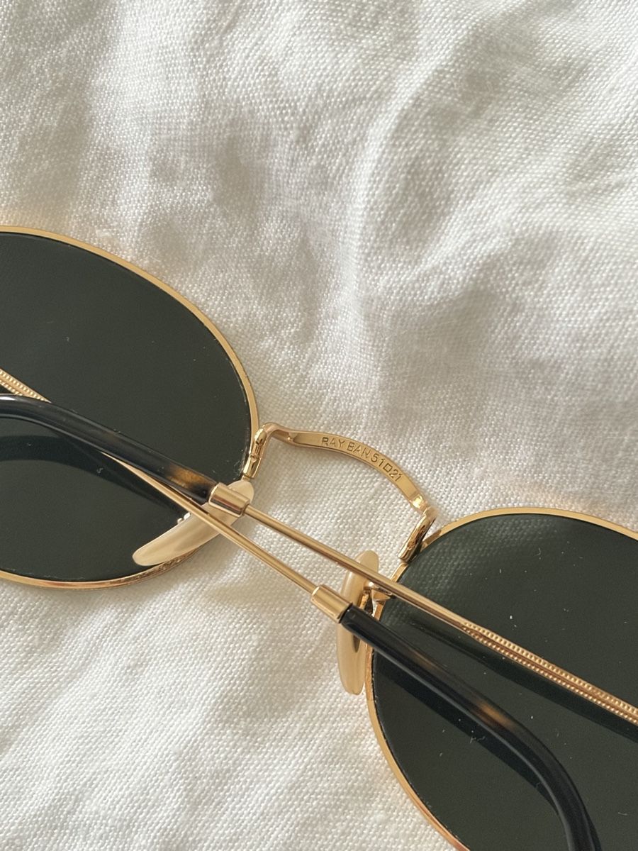Ray-Ban Occhiali & Lenti: Ray-Ban Oval Gold – Usato da Zürich venduto da fischersfritzli 2
