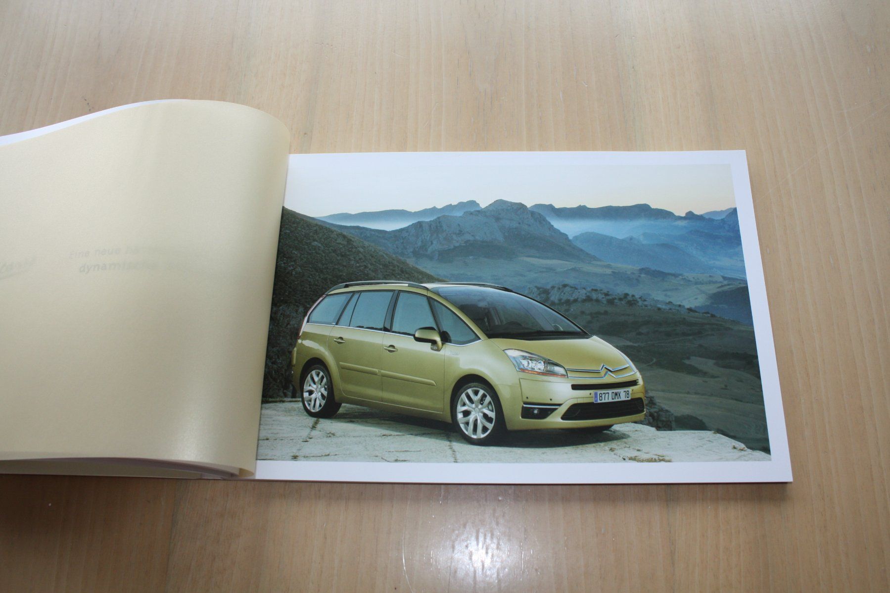 Citroën Documenti: Citroën C4 Picasso Pressemappe/CD/Prospekt 10/2006 – Usato da Wikon venduto da erwin400 3