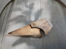 Vintage Brosche Silber Skulptural Modernist 70er Abstrakt