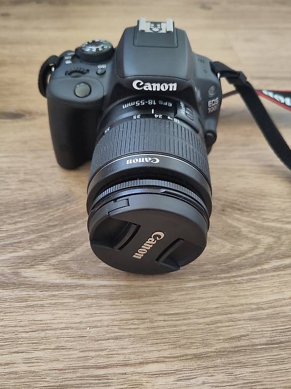 Canon Fotocamera: Canon Kamera EOS100D inkl. Objektiv 18-55 – Usato da Uster venduto da Freddy810 1