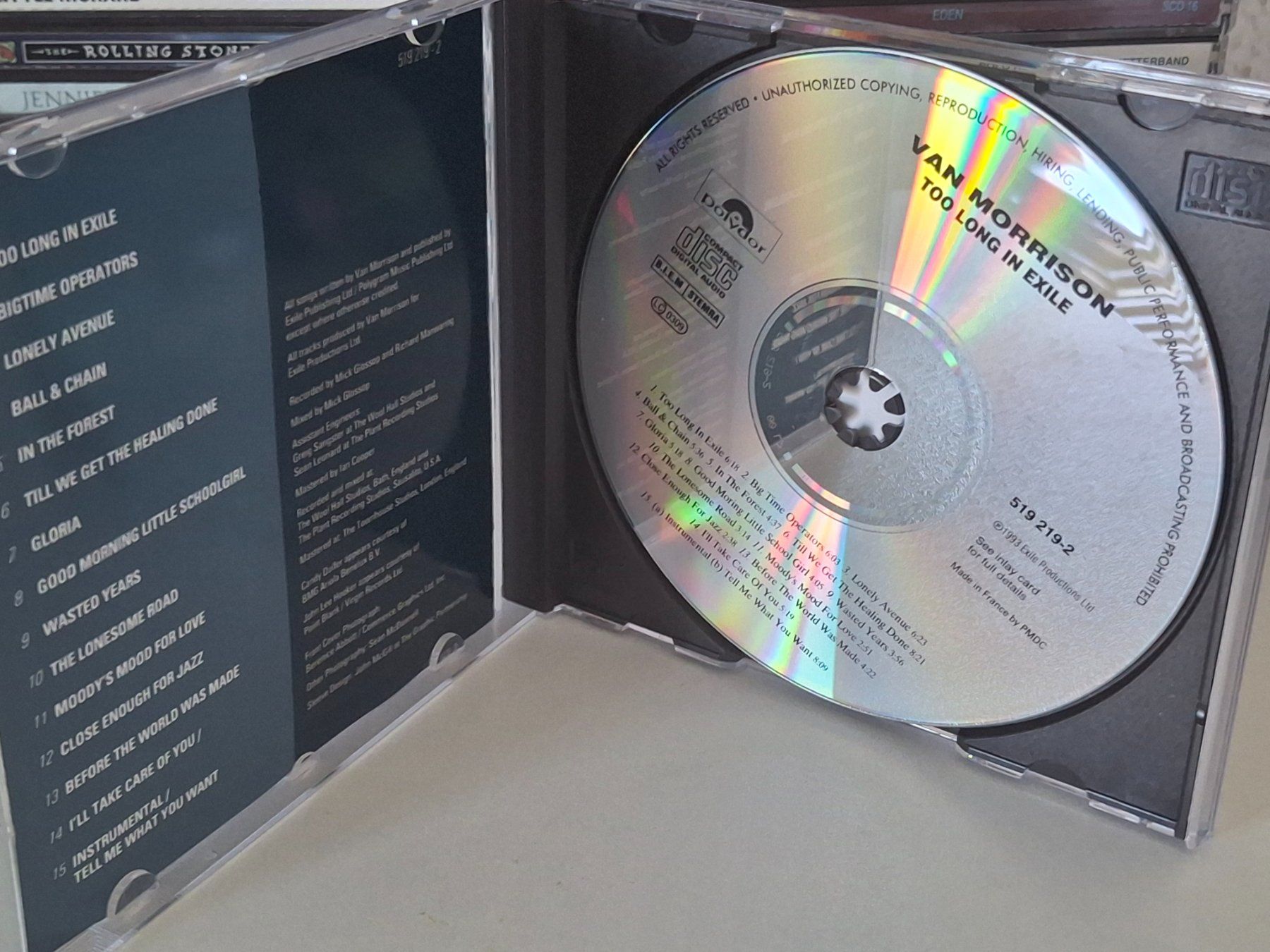 CD: CD Van Morrison -Too Long In Exile – Usato da Aarberg venduto da Jackup1 2