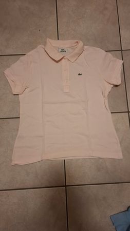 Lacoste Polo Shirt, Hellrosa, Grösse 42, Top Zustand!