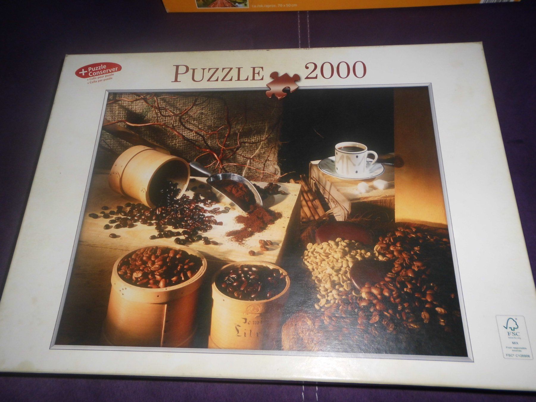 Puzzles: Puzzle 2000 pce - Café en grains – Gebraucht aus Marin-Epagnier von Madja