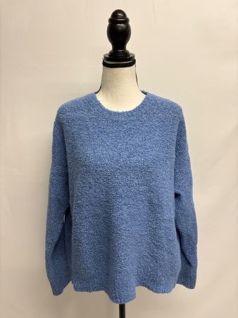 Brax Pullover hellblau Gr. 38 Merino Alpaka Sherling weich