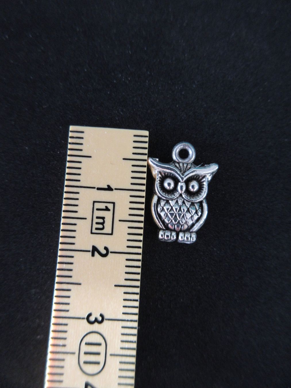 Ciondoli: Eule, Uhu, Anhänger, Modeschmuck, Charm Bettelarmband, 2 cm – Usato da Egg b. Zürich venduto da Mogli93 2