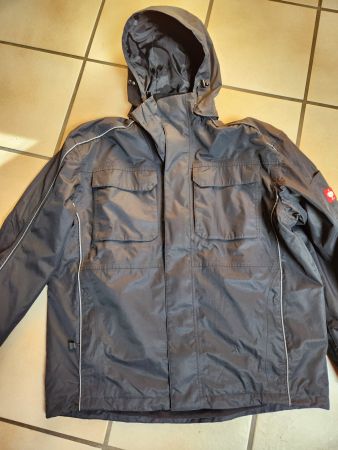 Engelbert Strauss Funktions/Regenjacke m Kapuze Gr.M Schwarz