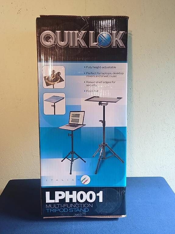 Racks & Cavalletti: Notebook Ständer NEU Quik Lok LPH-001 – Nuovo e nell'imballaggio originale da Winterthur venduto da Winti-Piano