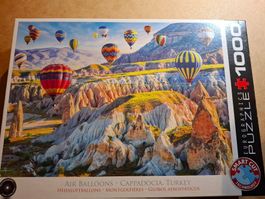 1000 Teile Puzzle: Heissluftballons Kappadokien, Türkei, ...