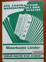 MOSERBUEBE - LÄNDLER - HANDHARMONIKA / PIANO WALTER WILD