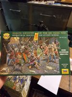 Zvezda Franz. Infanterie, 100-jähriger Krieg, 1/72 Neu (x)