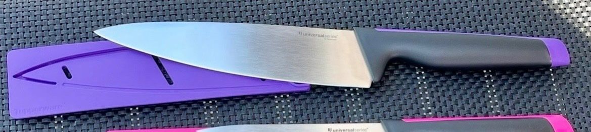Tupperware Coltelli da cucina: Tupperware Kochmesser / Neu – Nuovo e nell'imballaggio originale da Jonschwil venduto da relnheaz