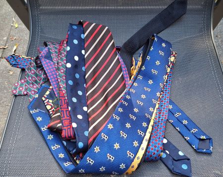 Lot Konvolut Krawatten Cravates Tie Mode vintage modisch