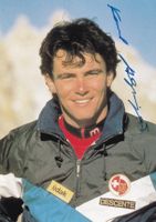Schweizer Skistars - Karl Alpiger /bf