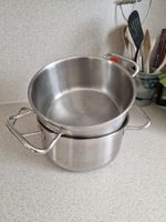 Zwei grosse Kochtöpfe von Cucina & Tavola von Migros 2.5L