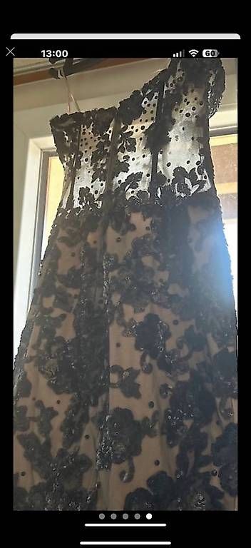 Vestiti: Robe de soirée noire élégante - Taille 36 - État neuf – Usato da Cointrin venduto da HhM.will