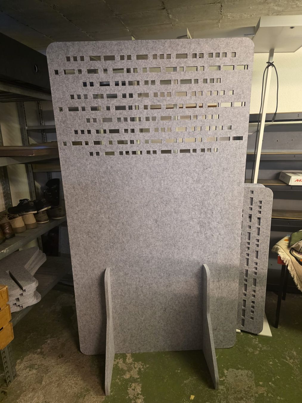 Paraventi: eurokraft basic Akustik-Trennwand 100 x 180 cm – Usato da Zürich venduto da Budget-Brocki