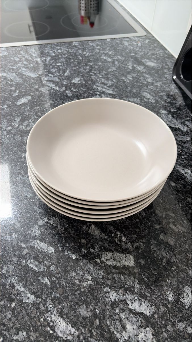 Ikea Piatti: Suppenteller Set grau 6 Stück – Usato da Kölliken venduto da ale_7d8j