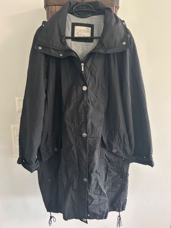 Schwarze Übergangsjacke von Canda, Grösse 46, Top Zustand