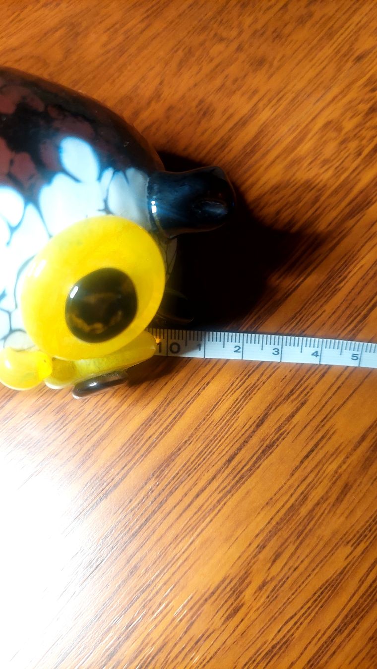 Figuren: Kunstglas Eule – Murano-Stil – Handarbeit – Gebraucht aus Dornach von kar_c5sl 3