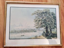 Vue de La Ville de Basle von J.J. Biedermann Basel