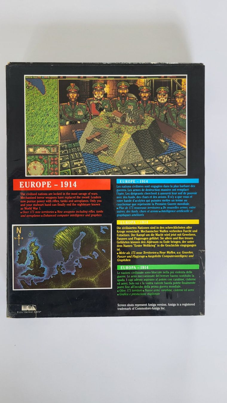 Giochi: Amiga Spiel - Powermonger World War 1 Edition - Big Box – Usato da Rosshäusern venduto da West66 1