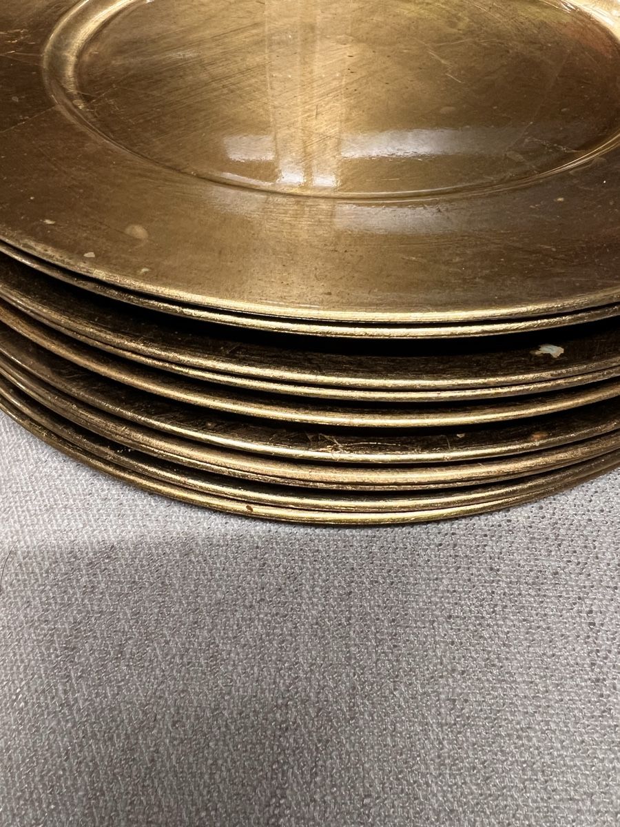Piatti: Goldene Unterteller 10 Stück  – Usato da Luzern venduto da TIsabel 1