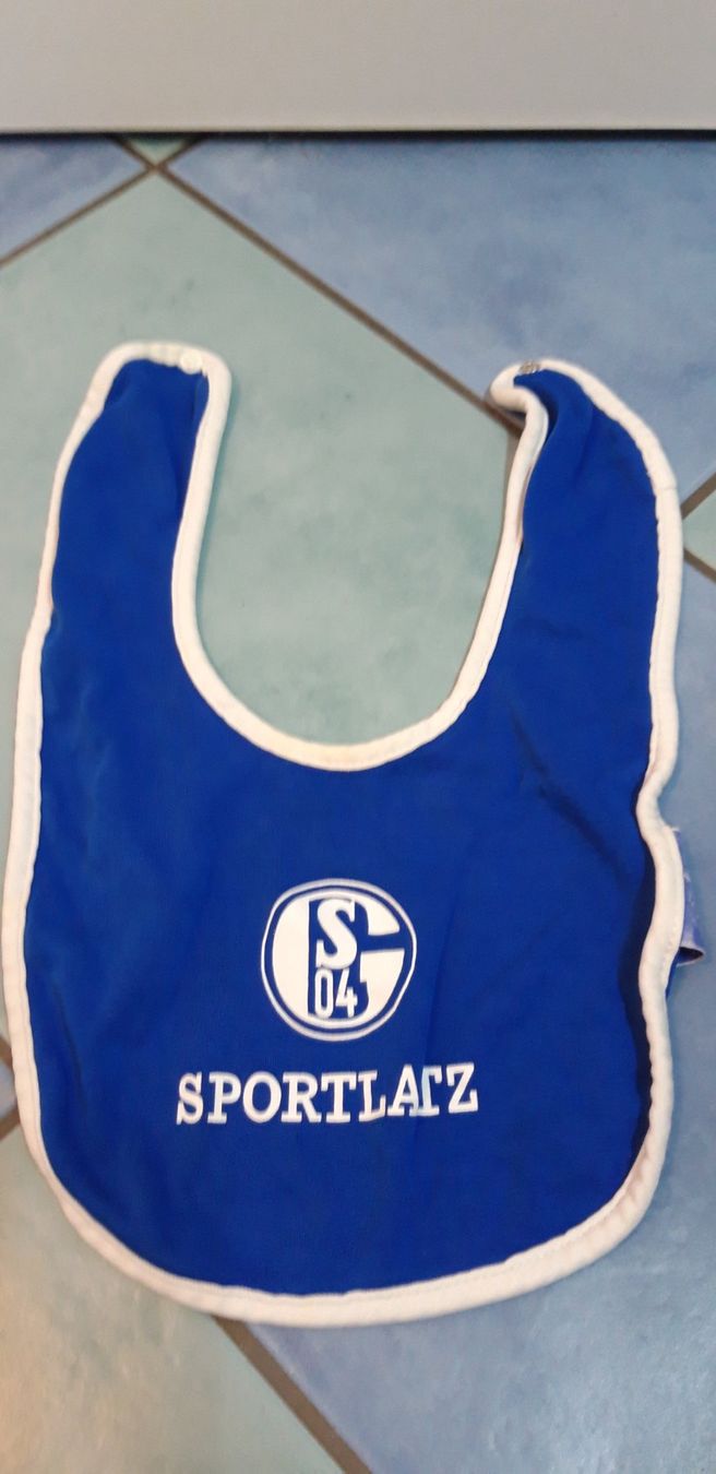 Pasti del neonato: FC Schalke 04 Baby Lätzchen Set – Usato da Thürnen venduto da kru_88hd 1