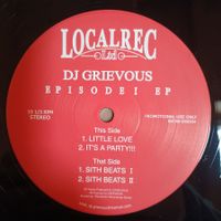 DJ Grievous ‎– Episode I E.P 12" JAPAN PROMO VG++