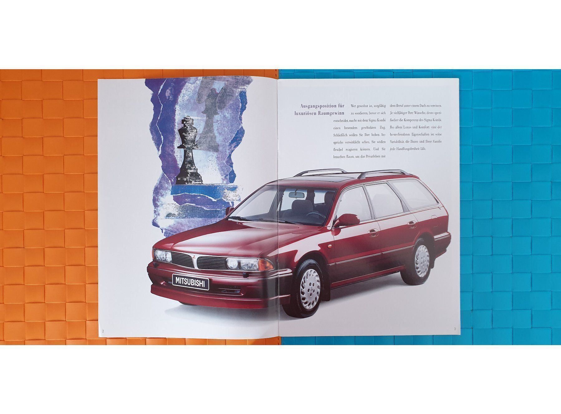 Zeitschriften & Magazine: MITSUBISHI SIGMA V6 - Prospekt / Katalog – Neu (gemäss Beschreibung) aus Viganello von CARLiteratur 6
