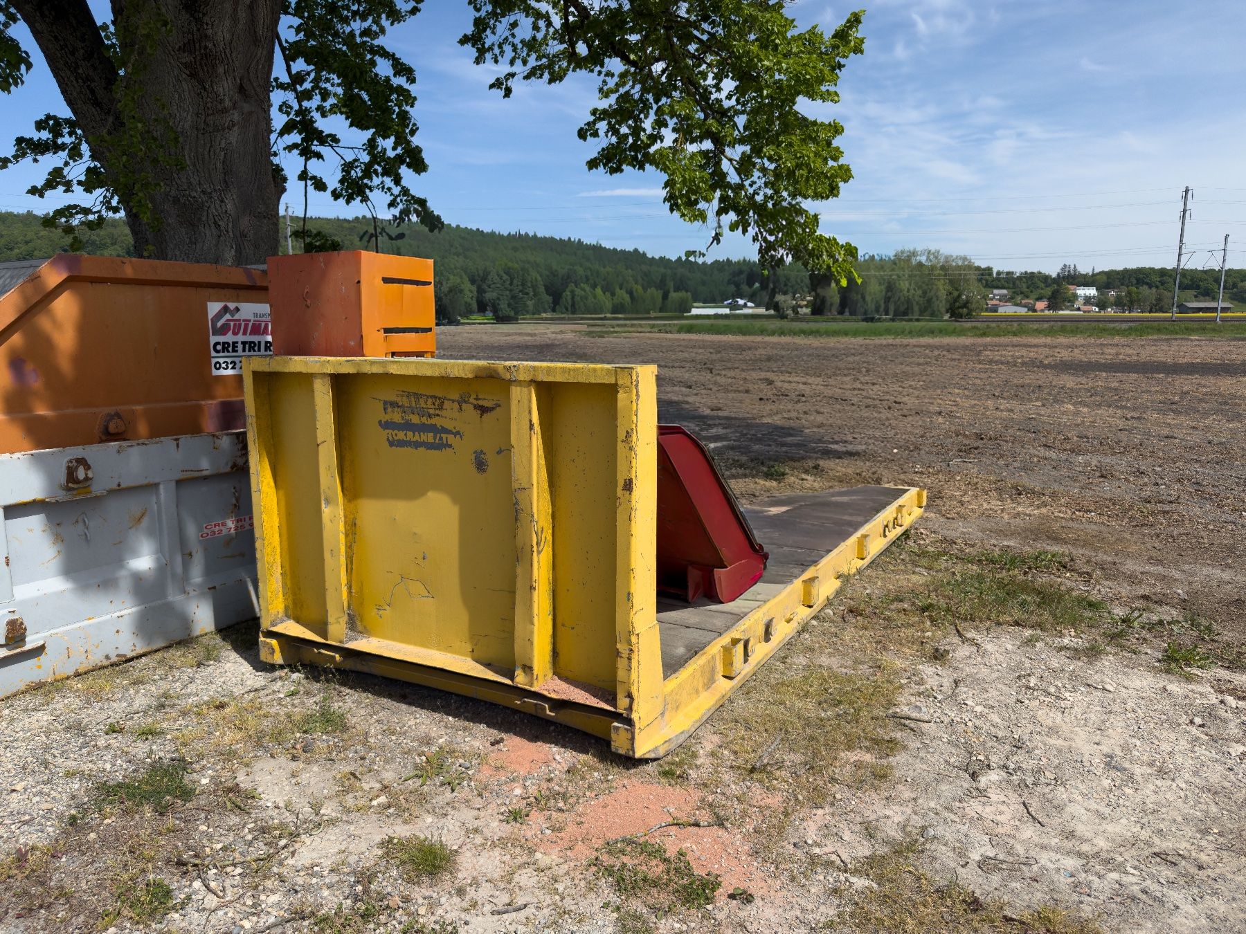 Contenitori edile: Plateforme Multibenne Welaki / Absetzkipper Brücke – Usato da neuchatel venduto da Ewan13