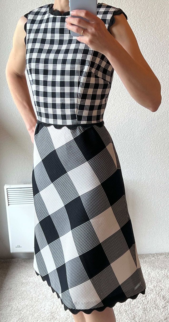 Kleider: Superbe robe vichy vintage 60s taille 34-36 – Neu (gemäss Beschreibung) aus Granges (Veveyse) von Hey-ya