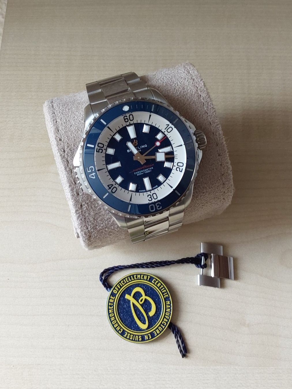 Breitling Uhren: Breitling Superocean Automatic 46 Full Set – Gebraucht aus Basadingen von Dant 2