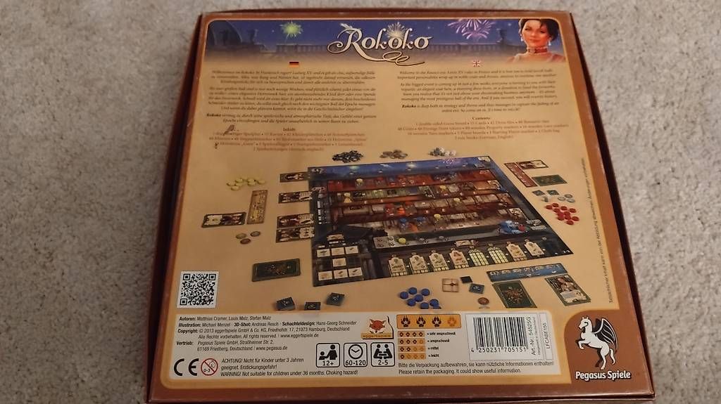 Giochi: Rokoko Brettspiel – Usato da Schüpfen venduto da perrinthehobbit 2