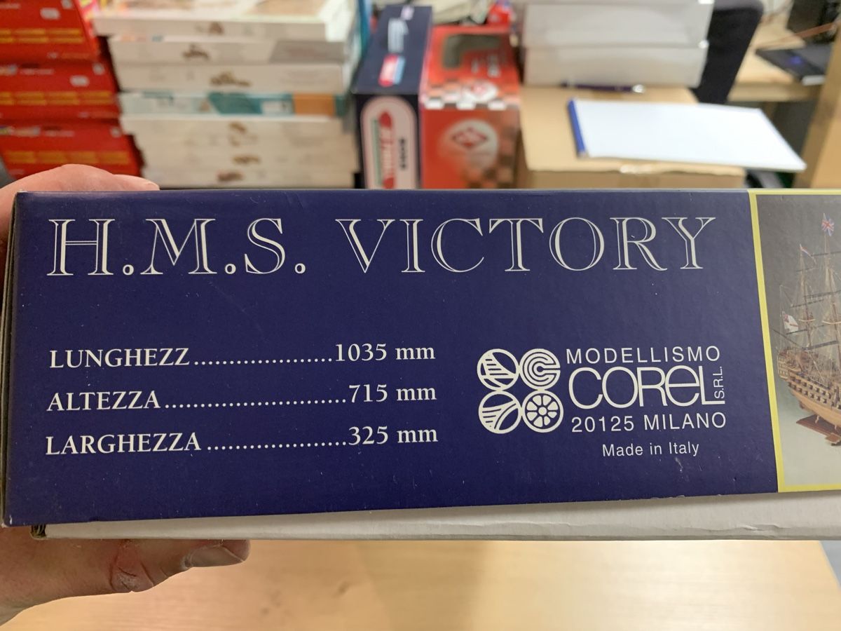 Kit di costruzioni: Modellschiff H.M.S. Victory Corel 1:98 Laden neu – Nuovo e nell'imballaggio originale da Horgen venduto da Modellcar010 4